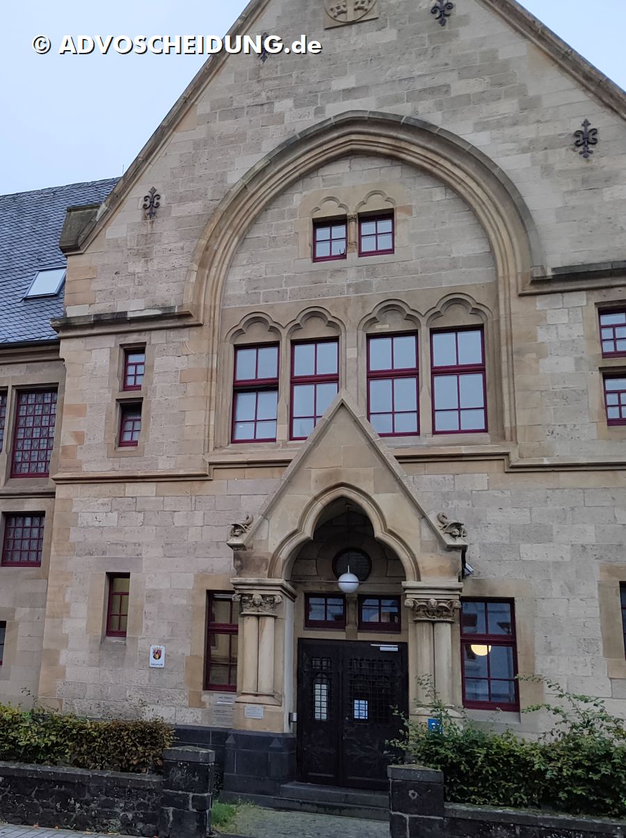 Das Familiengericht als Abteilung des Amtsgerichts in Andernach Amtsgericht Andernach Gebäude