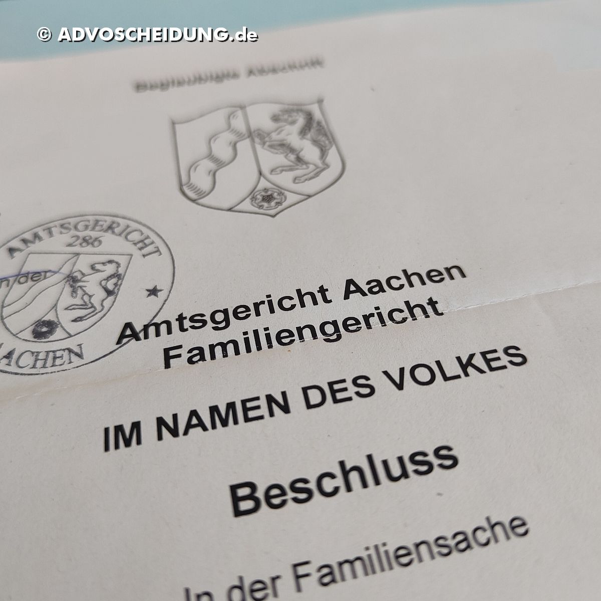 Scheidung online einreichen über das beA durch Anwalt in Aachen