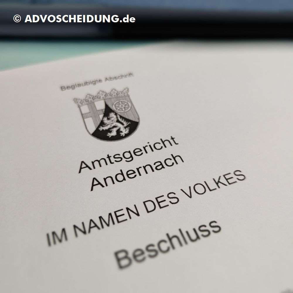 Scheidung online einreichen über das beA durch Anwalt in Andernach Scheidung einreichen in Andernach durch Anwalt