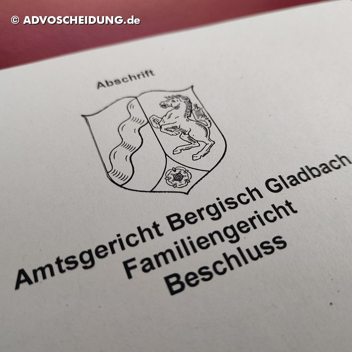 Scheidung online einreichen über beA in Bergisch Gladbach