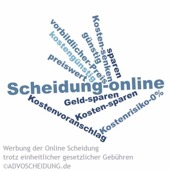 Die angebliche günstige Scheidung online