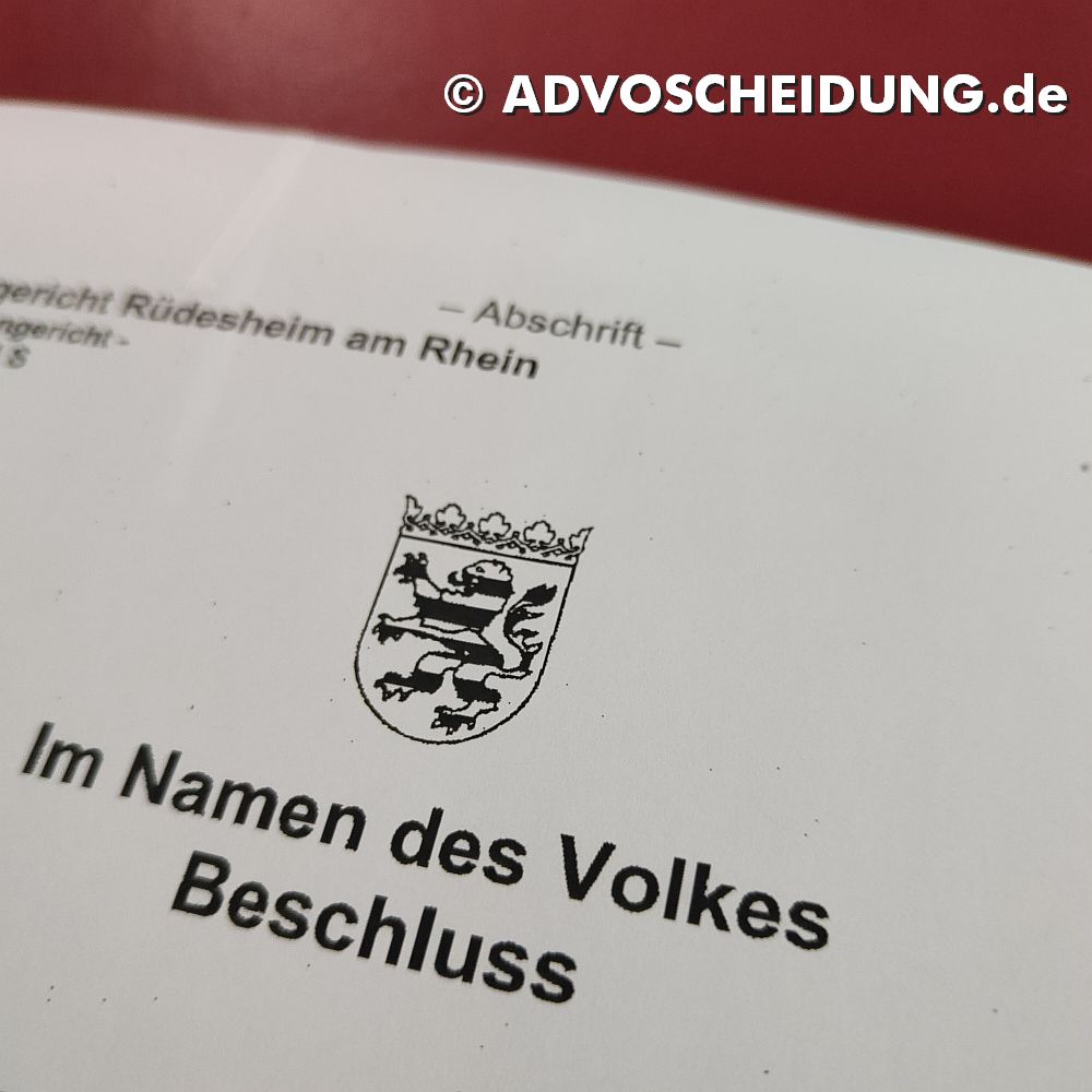 Scheidung online einreichen über das beA durch Anwalt in Rüdesheim am Rhein