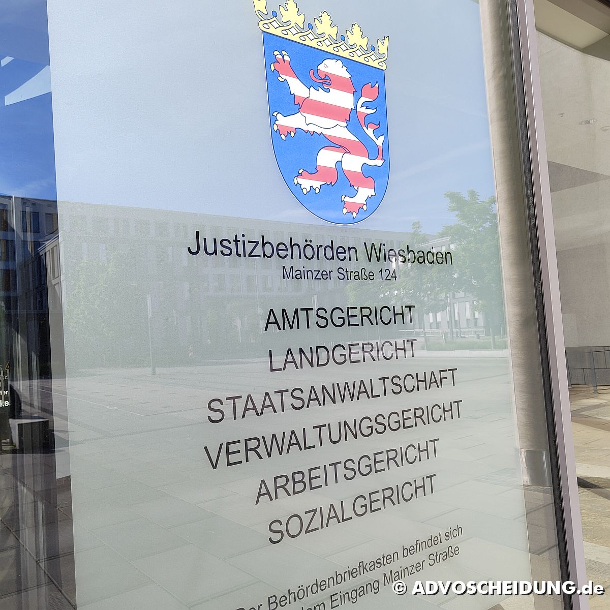 Justizzentrum Mainzer Str. 124 Wiesbaden